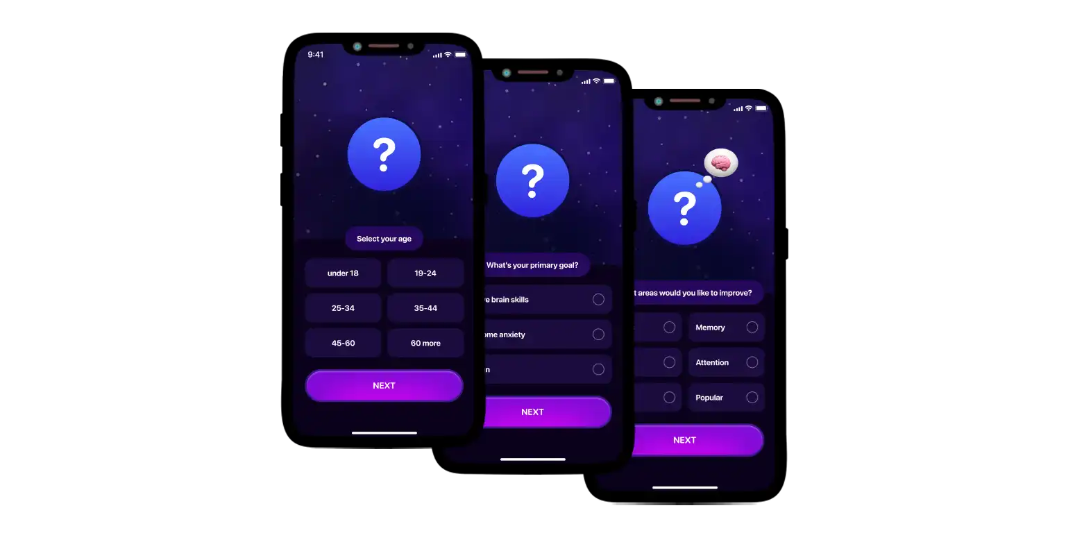 A part of the Mind Elevate interface.