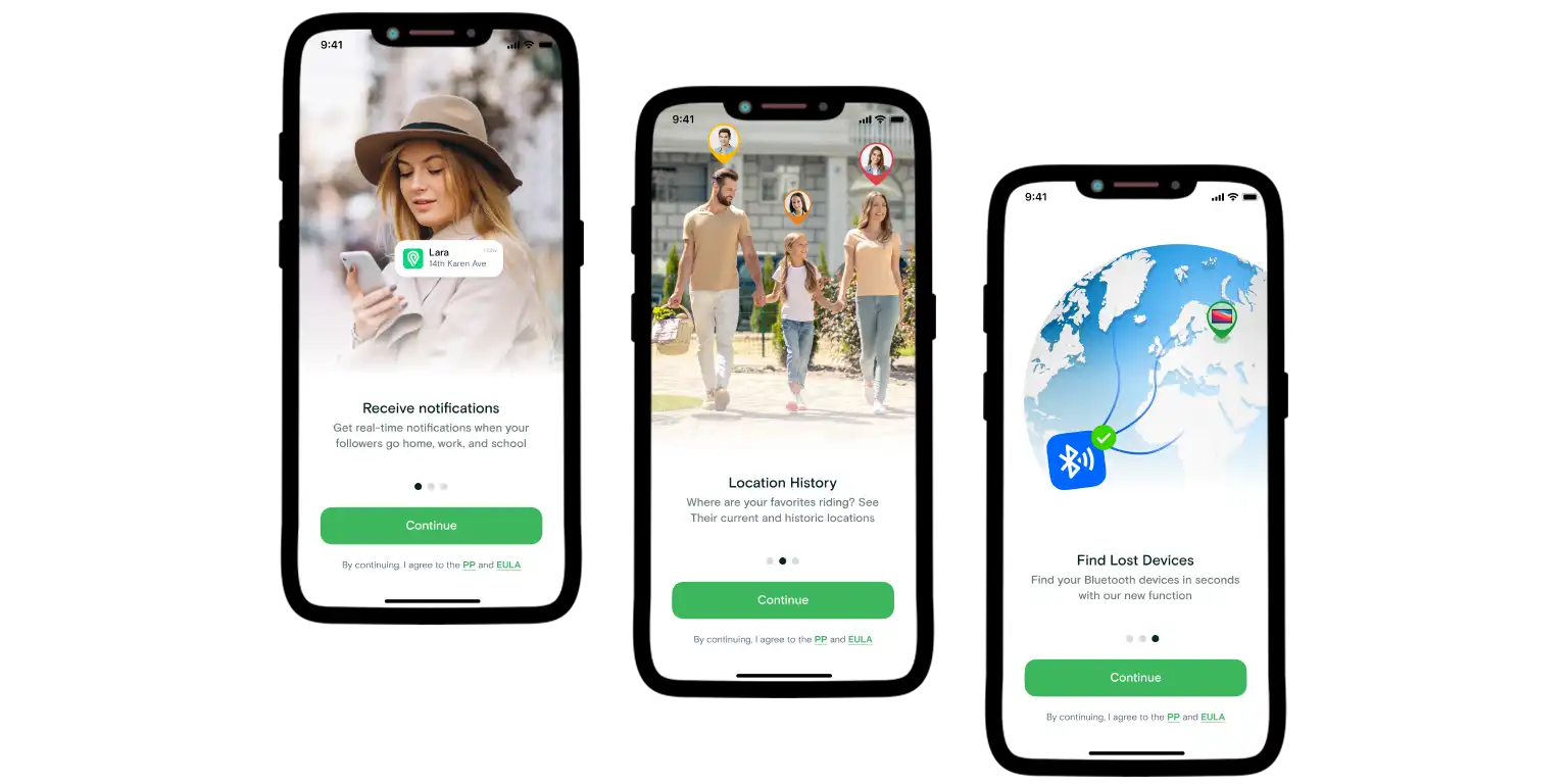 A part of the Number Tracker interface.
