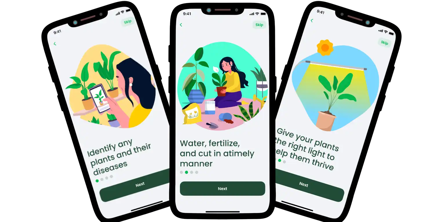 A part of the AI Plant Finder interface.