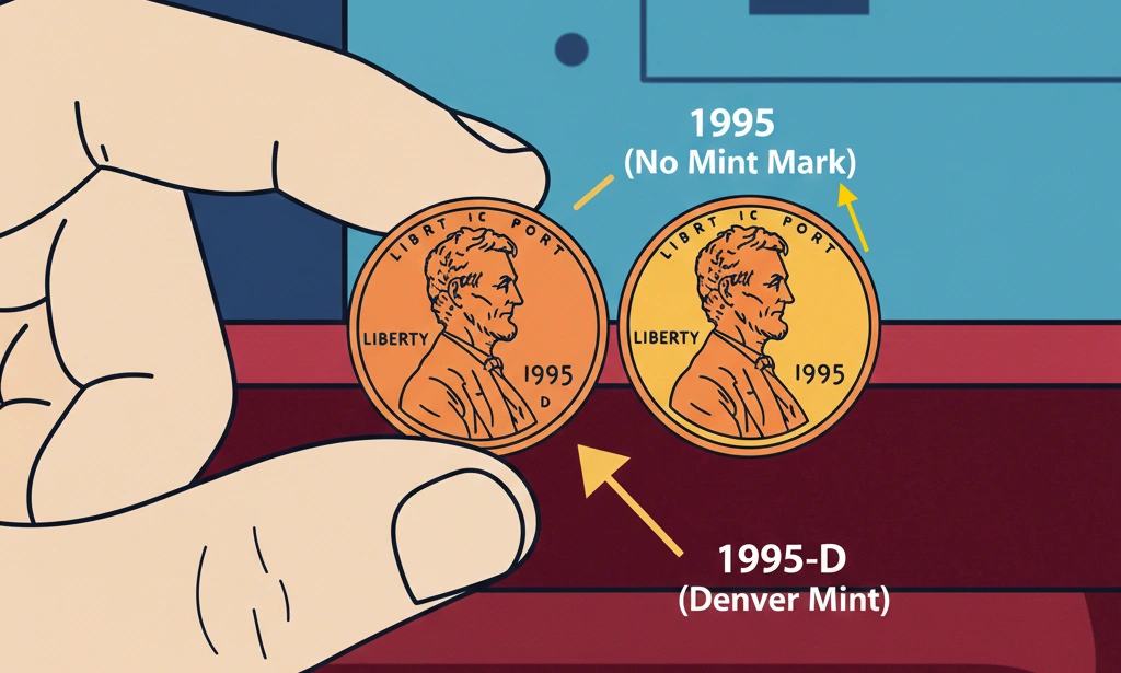 1995 D Penny Value: When a Small Mint Mark Makes a Big Difference